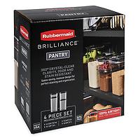 Rubbermaid Brilliance Pantry Containers Set of 4